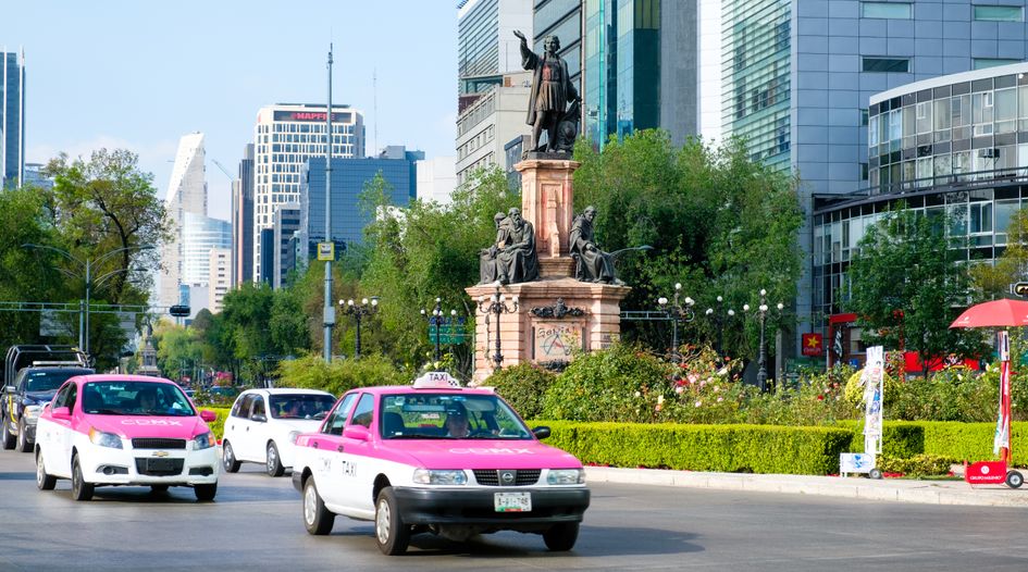 Taxis en Ciudad de México